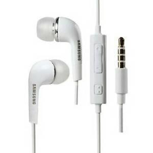 NIKO Auricolari in-ear Samsung entry level con cavo e microfono bianco